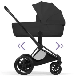 Cybex Châssis e-Priam Style 2026 - Matt Black