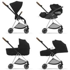 Cybex Châssis et Structure de Siège Mios 3 - Chrome Brown
