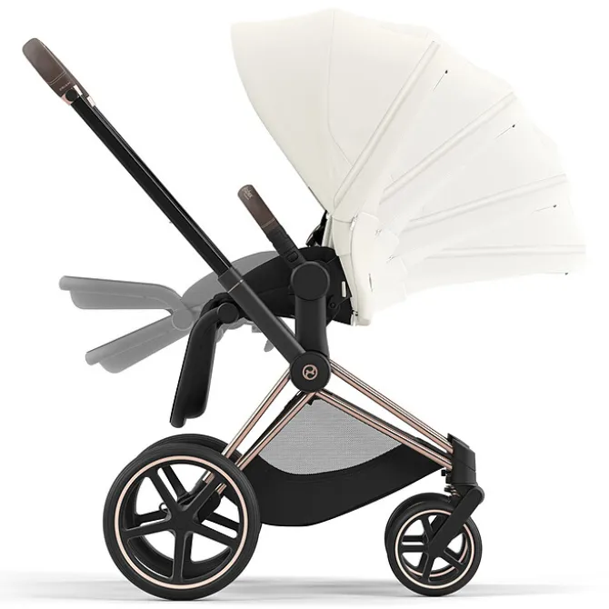 Cybex Habillage de Siège Priam 4 et e-Priam 2 - Off White