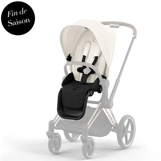 Cybex Habillage de Siège Priam 4 et e-Priam 2 - Off White