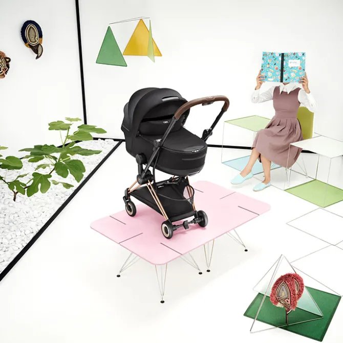 Cybex Nacelle Pliable Mios Coyä Luxe Style - City Grey
