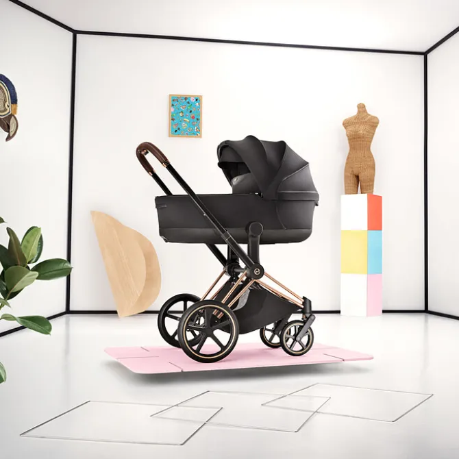 Cybex Nacelle Pliable Priam Luxe Style - Sage Green