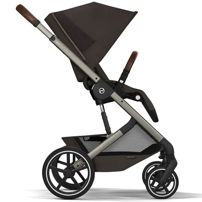 Cybex Pack Poussette Balios S Lux 2026 + Nacelle Pliable - Chocolate Brown