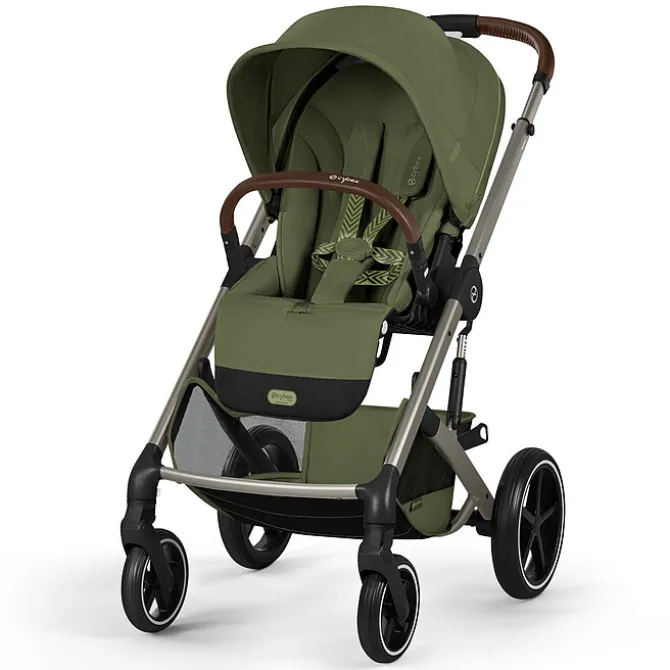 Cybex Pack Poussette Balios S Lux 2026 + Nacelle Pliable - Moss Green