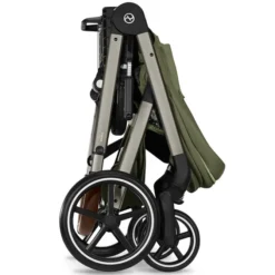 Cybex Pack Poussette Balios S Lux 2026 + Nacelle Pliable - Moss Green