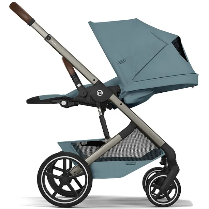 Cybex Pack Poussette Balios S Lux 2026 + Nacelle Pliable - Stormy Blue