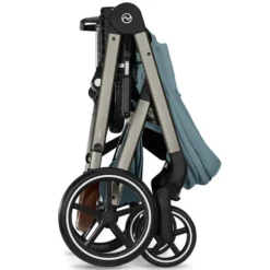 Cybex Pack Poussette Balios S Lux 2026 + Nacelle Pliable - Stormy Blue