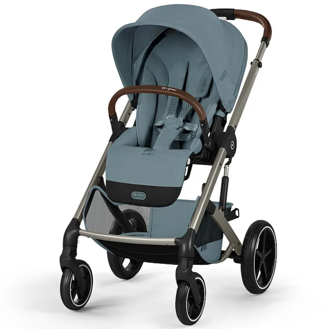 Cybex Pack Poussette Balios S Lux 2026 + Nacelle Pliable - Stormy Blue