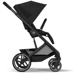 Cybex Pack Poussette Balios S Lux 2026 + Nacelle Pliable - Moon Black