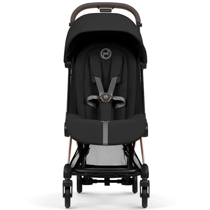 Cybex Pack Poussette Coyä Confort 2026 Rosegold + Nacelle Pliable- Sepia Black