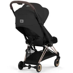 Cybex Pack Poussette Coyä Confort 2026 Rosegold + Nacelle Pliable- Sepia Black