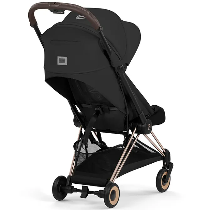 Cybex Pack Poussette Coyä Confort 2026 Rosegold + Nacelle Pliable- Sepia Black