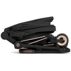 Cybex Pack Poussette Coyä Confort 2026 Rosegold + Nacelle Pliable- Sepia Black