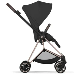 Cybex Pack Poussette Mios Confort 2026 Rosegold + Nacelle pliable- Sepia Black