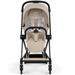 Cybex Pack Poussette Mios Confort 2026 Matt Black + Nacelle Pliable - Cozy Beige