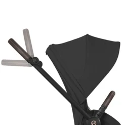 Cybex Pack Poussette Mios Confort 2026 Matt Black + Nacelle Pliable - Sepia Black