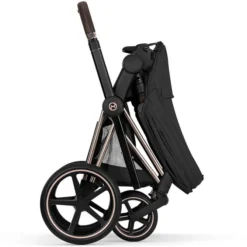 Cybex Pack Poussette Priam Confort Rosegold + Nacelle Pliable- Sepia Black
