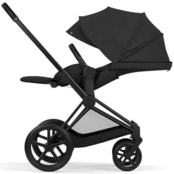 Cybex Pack Poussette Priam Confort Matt Black + Nacelle Pliable - Sepia Black