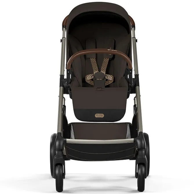 Cybex Poussette Citadine Balios S Lux Cadre Taupe - Chocolate Brown