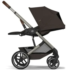 Cybex Poussette Citadine Balios S Lux Cadre Taupe - Chocolate Brown