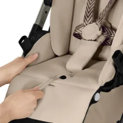 Cybex Poussette Citadine Balios S Lux Cadre Taupe - Chocolate Brown