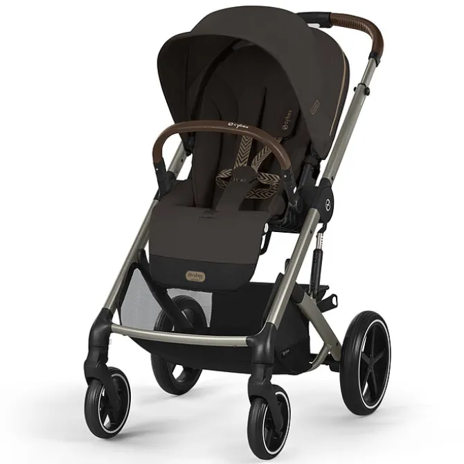 Cybex Poussette Citadine Balios S Lux Cadre Taupe - Chocolate Brown
