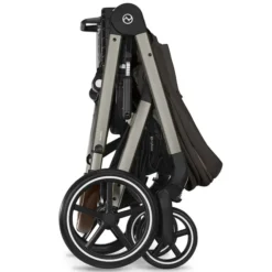 Cybex Poussette Citadine Balios S Lux Cadre Taupe - Chocolate Brown