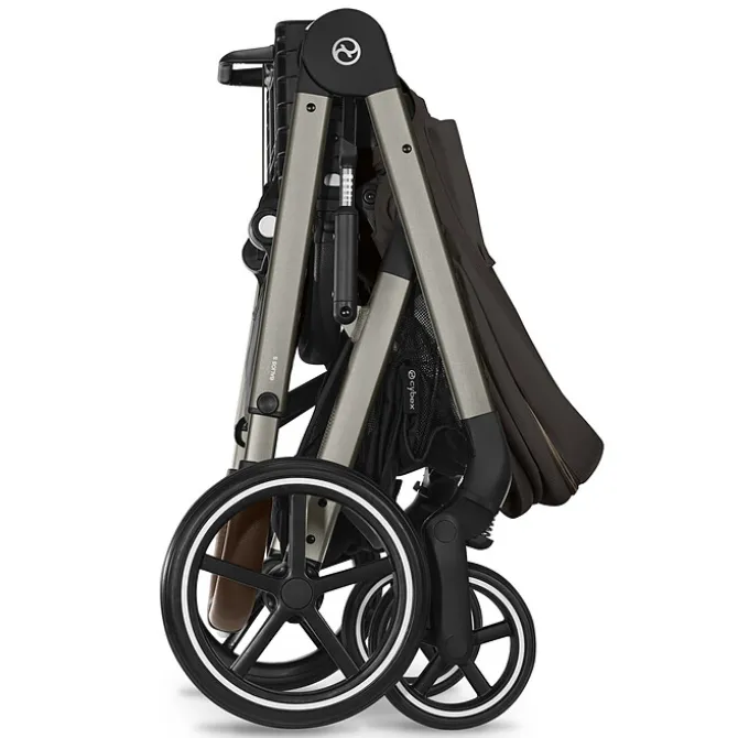 Cybex Poussette Citadine Balios S Lux Cadre Taupe - Chocolate Brown