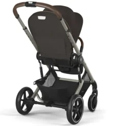 Cybex Poussette Citadine Balios S Lux Cadre Taupe - Chocolate Brown