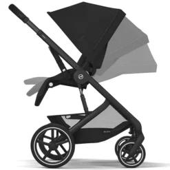 Cybex Poussette Citadine Balios S Lux Cadre Noir - Moon Black