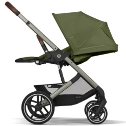 Cybex Poussette Citadine Balios S Lux Cadre Taupe - Moss Green