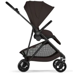 Cybex Poussette Citadine Melio 2026 Châssis Carbon - Chocolate Brown