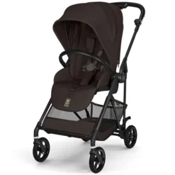 Cybex Poussette Citadine Melio 2026 Châssis Carbon - Chocolate Brown