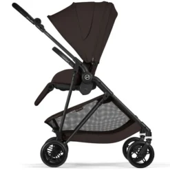 Cybex Poussette Citadine Melio 2026 Châssis Carbon - Chocolate Brown
