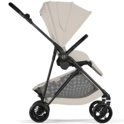Cybex Poussette Citadine Melio 2026 Châssis Carbon - Dune Grey