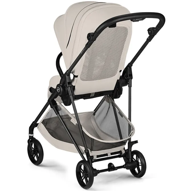 Cybex Poussette Citadine Melio 2026 Châssis Carbon - Dune Grey