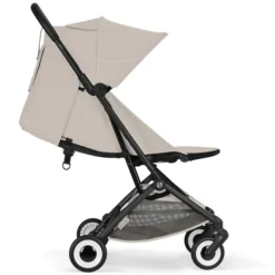 Cybex Poussette de Voyage Ultra-compacte Orfeo 2026 Châssis Black - Dune Grey