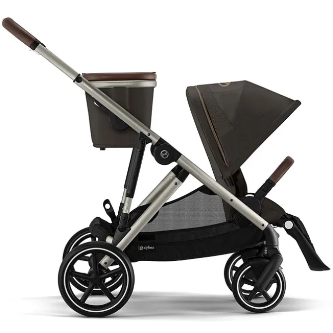 Cybex Poussette Evolutive Gazelle S Châssis Taupe - Chocolate Brown