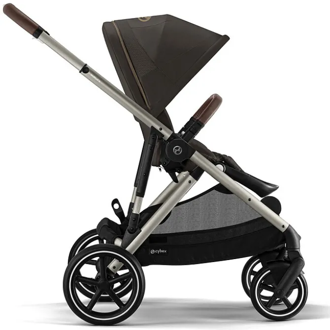 Cybex Poussette Evolutive Gazelle S Châssis Taupe - Chocolate Brown