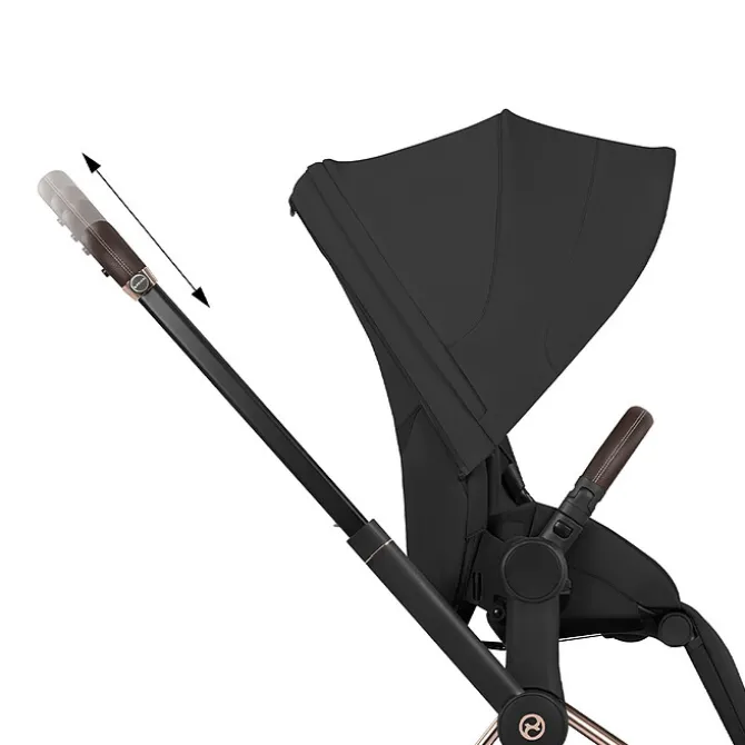 Cybex Poussette Priam Style Rosegold - Sepia Black
