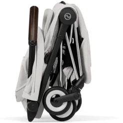 Cybex Poussette Ultra-compacte Coyä Style Châssis Chrome Brown - City Grey