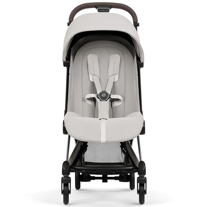 Cybex Poussette Ultra-compacte Coyä Style Châssis Chrome Brown - City Grey