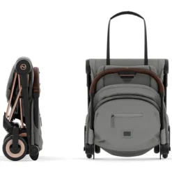 Cybex Poussette Ultra-compacte Coya Châssis Rosegold - Mirage Grey
