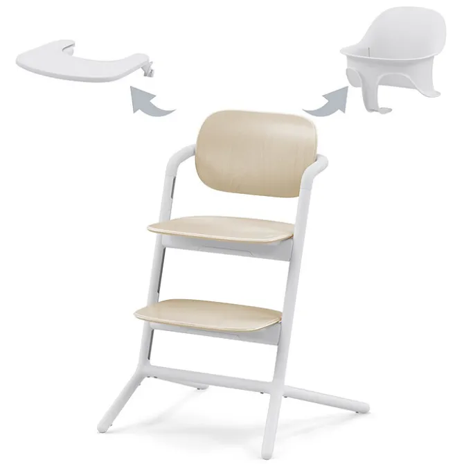 Cybex Set 3-en-1 Lemo 2 - Sand White