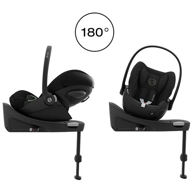 Cybex Siège Auto Cloud G i-Size Groupe 0+ - Moon Black