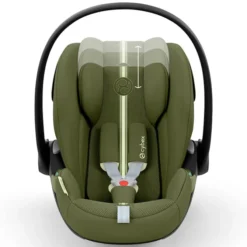 Cybex Siège Auto Cloud G3 Plus -Size Groupe 0+ - Moss Green