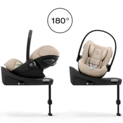 Cybex Siège Auto Cloud G3 -Size Groupe 0+ - Almond Beige