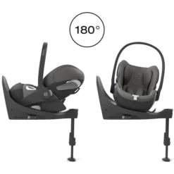 Cybex Siège Auto Cloud T i-Size Groupe 0+ - Mirage Grey