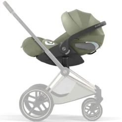 Cybex Siège Auto Cloud T Plus i-Size Groupe 0+ - Sage Green