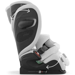 Cybex Siège Auto Pallas G3 i-Size Groupe 1/2/3 - Fog Grey